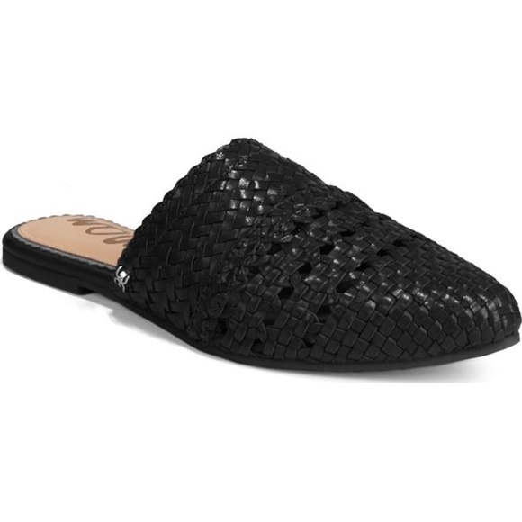 Sam Edelman Natalya Almond Toe Mule Black 8/9 - Picture 7 of 8